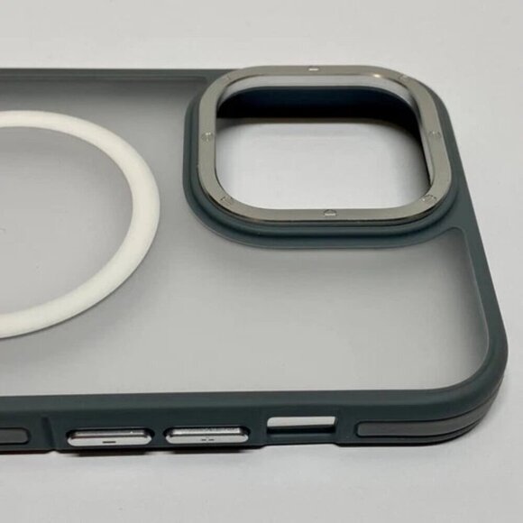 X-Level iphone 14 Pro Max Case Gray Clear Magnetic Charger Accessory Compatible - Picture 8 of 14